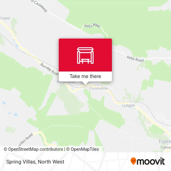 Spring Villas map