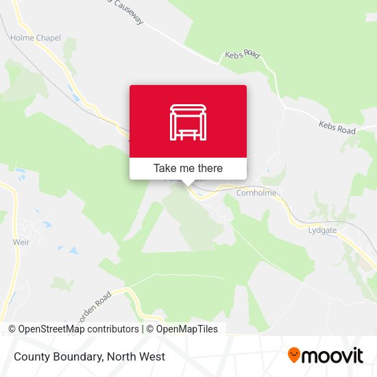 County Boundary map