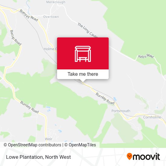 Lowe Plantation map