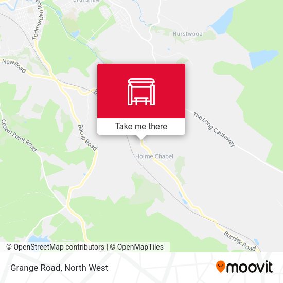 Grange Road map