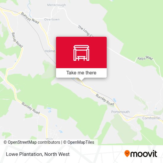 Lowe Plantation map