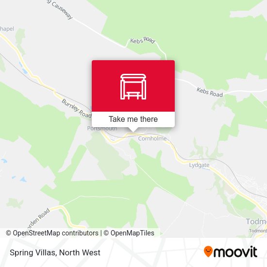 Spring Villas map