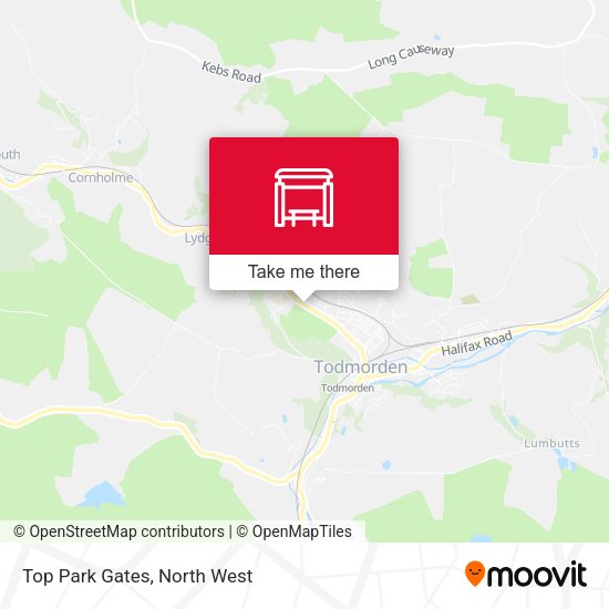 Top Park Gates map