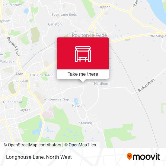 Longhouse Lane map
