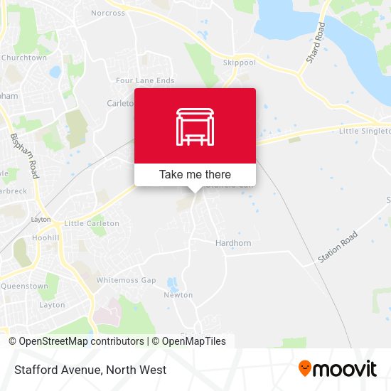 Stafford Avenue map