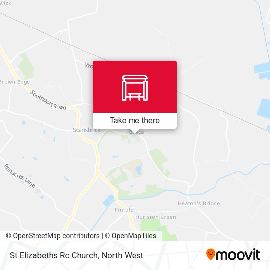 St Elizabeths Rc Church map