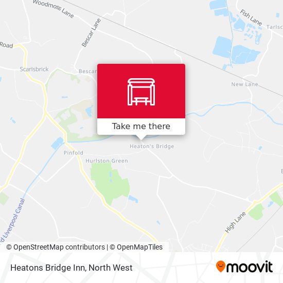 Heatons Bridge Inn map