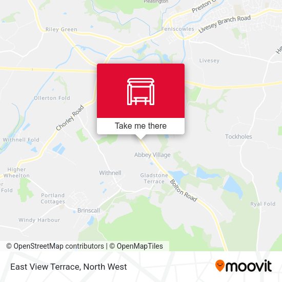 East View Terrace map