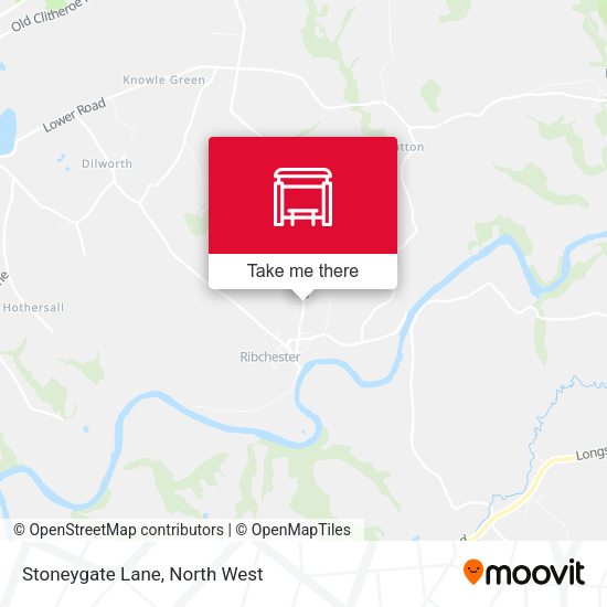 Stoneygate Lane map