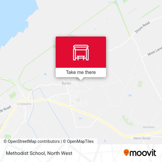Methodist School map