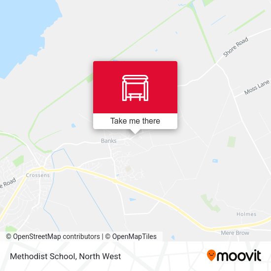 Methodist School map