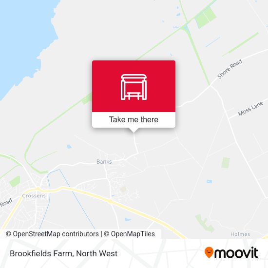 Brookfields Farm map