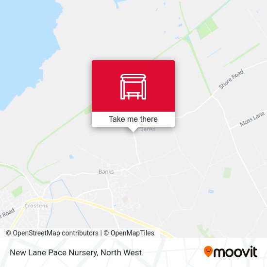 New Lane Pace Nursery map