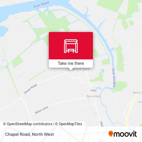 Chapel Road map