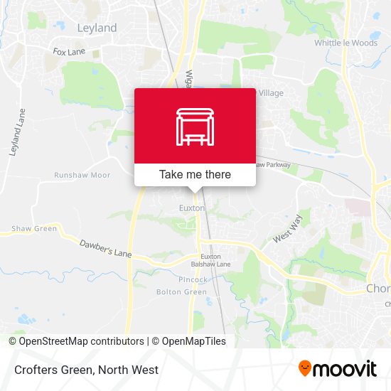 Crofters Green map