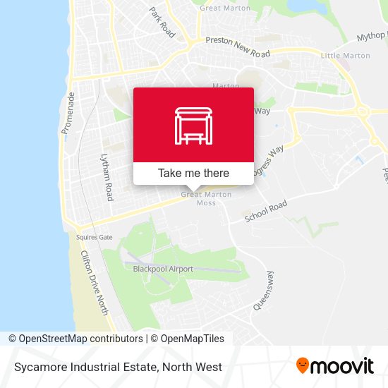 Sycamore Industrial Estate map