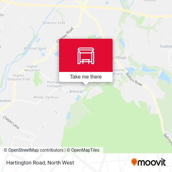 Hartington Road map