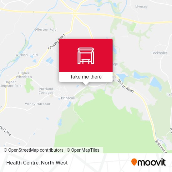 Health Centre map