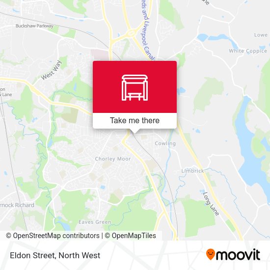 Eldon Street map