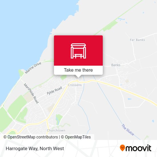 Harrogate Way map