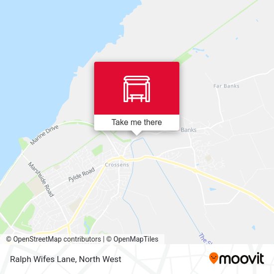 Ralph Wifes Lane map