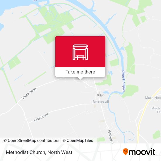 Methodist Church map