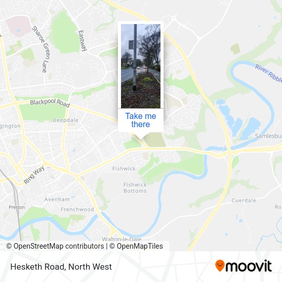 Hesketh Road map