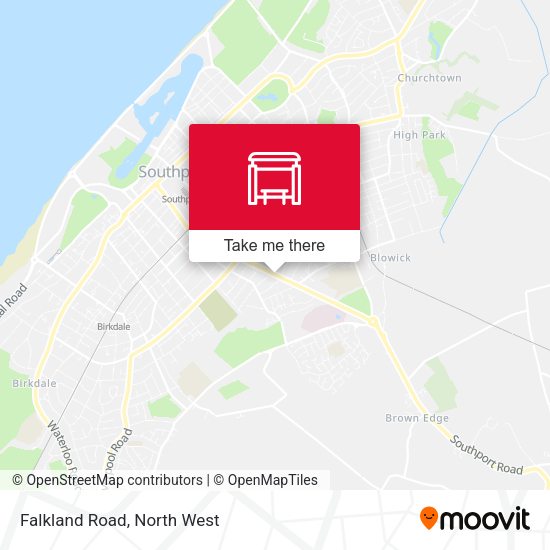 Falkland Road map