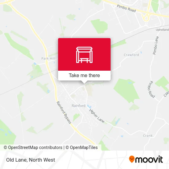 Old Lane map