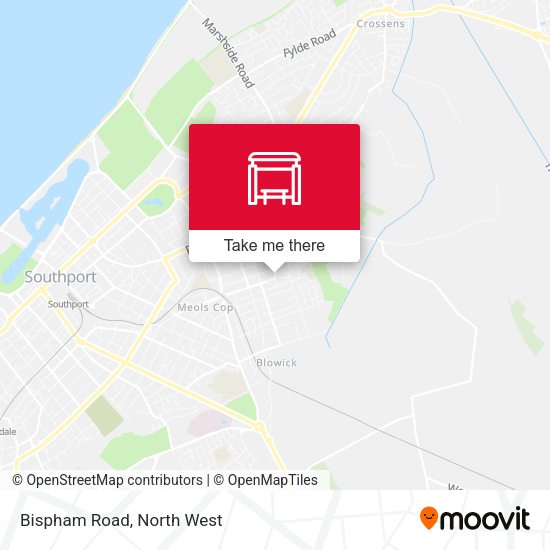 Bispham Road map