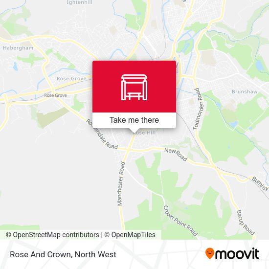 Rose And Crown map