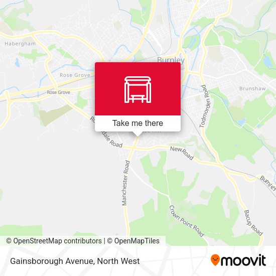 Gainsborough Avenue map