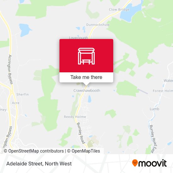 Adelaide Street map
