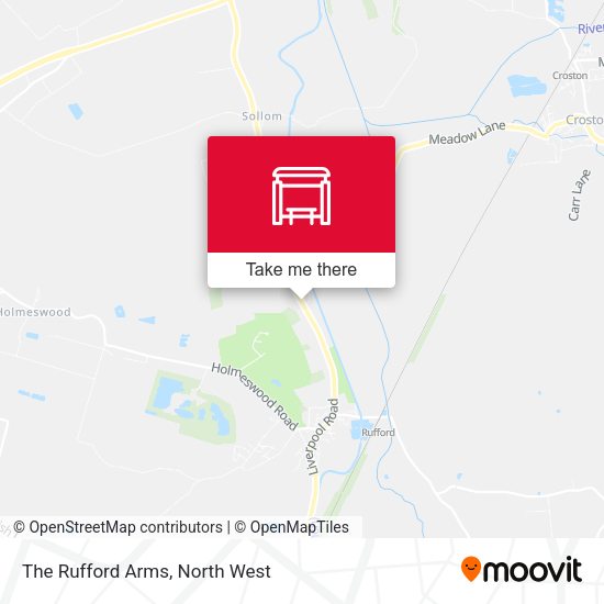 The Rufford Arms map