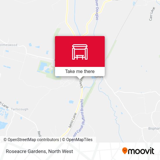 Roseacre Gardens map