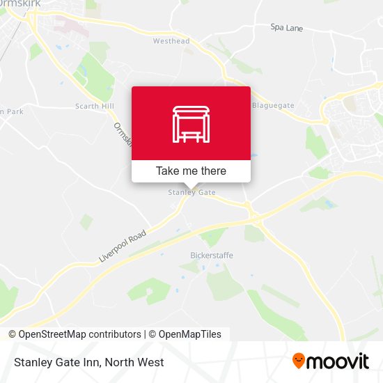 Stanley Gate Inn map