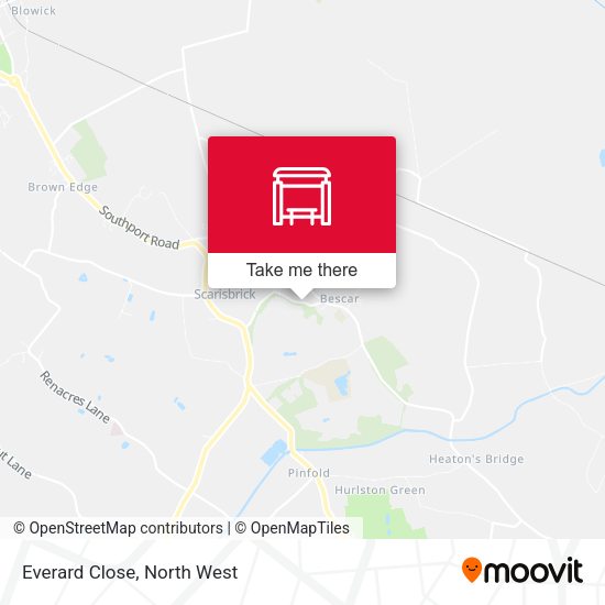 Everard Close map