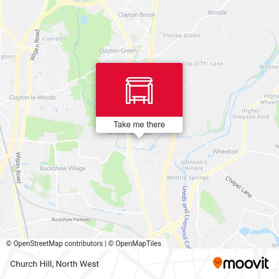 Church Hill map