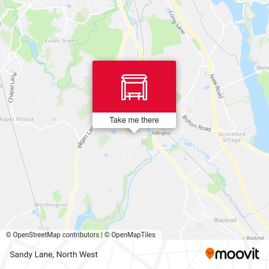 Sandy Lane stop Routes, Schedules, and Fares