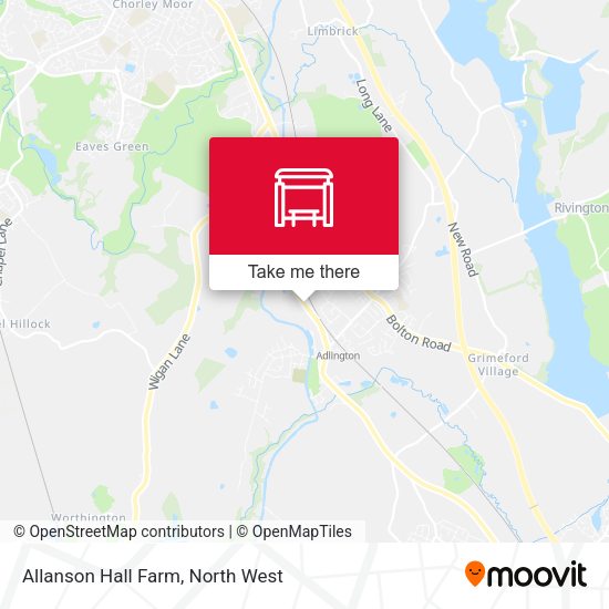 Allanson Hall Farm map