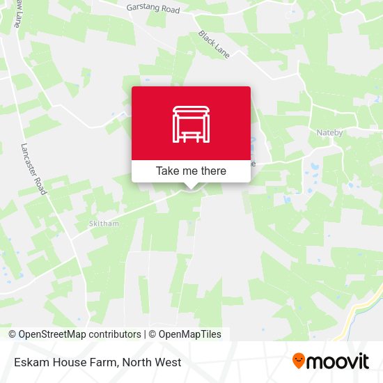Eskam House Farm map