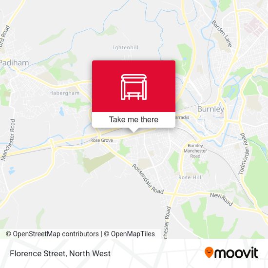 Florence Street map
