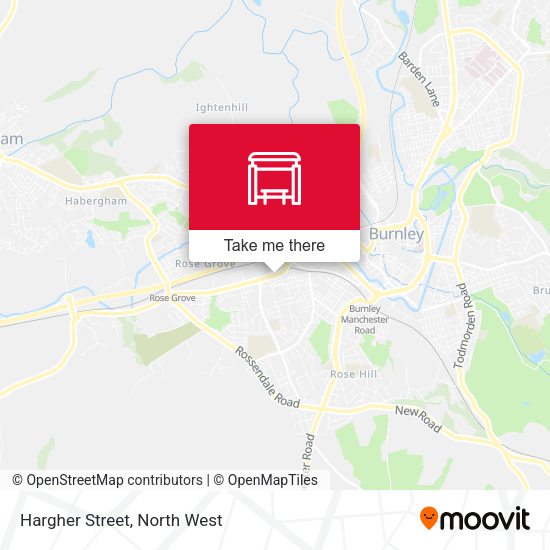 Hargher Street map