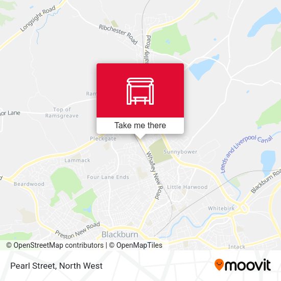 Pearl Street map