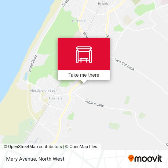 Mary Avenue map