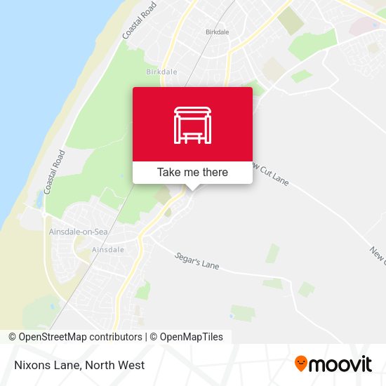 Nixons Lane map