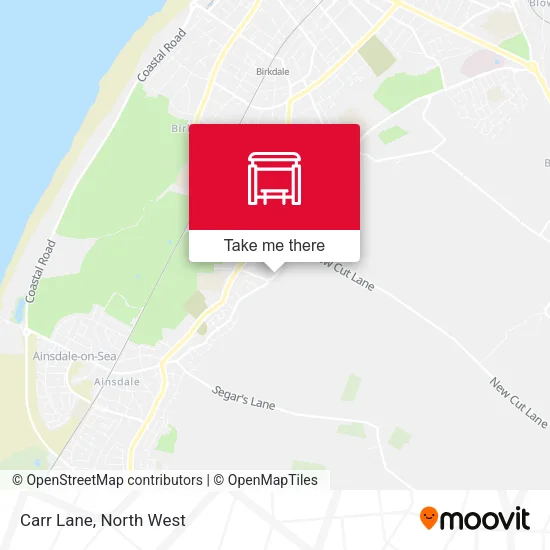 Carr Lane map