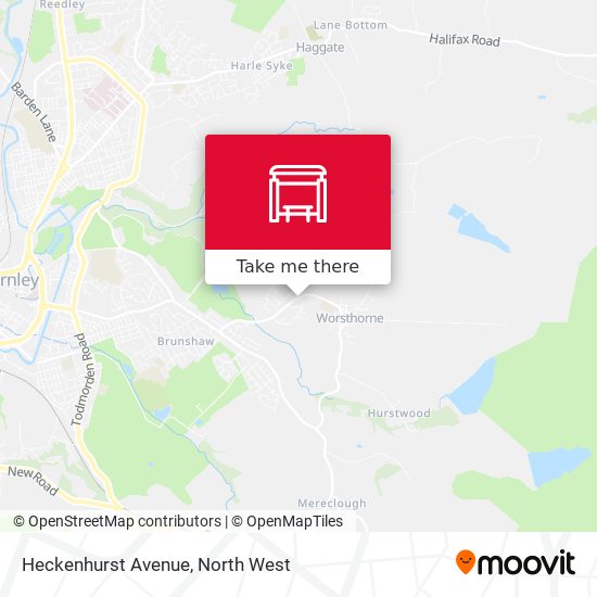 Heckenhurst Avenue map