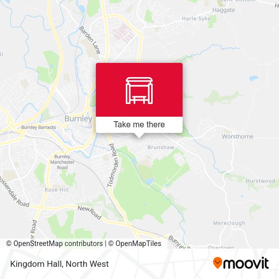 Kingdom Hall map