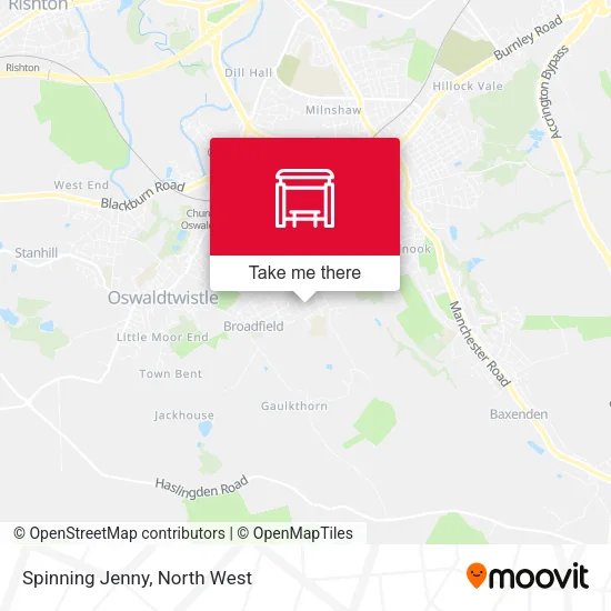 Spinning Jenny map